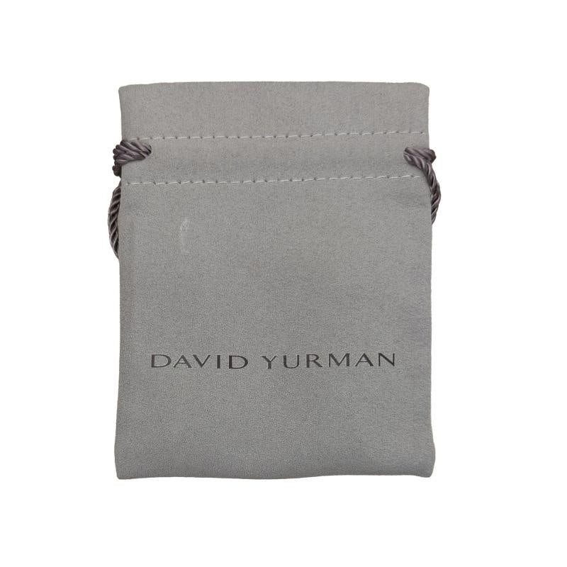 David Yurman Sterling Silver Hematite Berries Tassel Necklace - 3