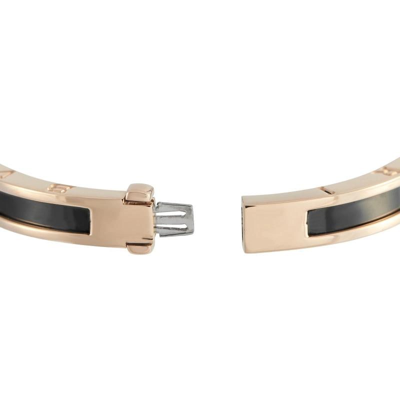 Bvlgari B.zero1 18K Rose Gold Ceramic Bracelet - 3