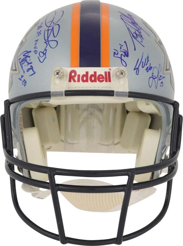 2004 New England Patriots Super Bowl Champs Team Signed Helmet Tom Brady PSA DNA - 6