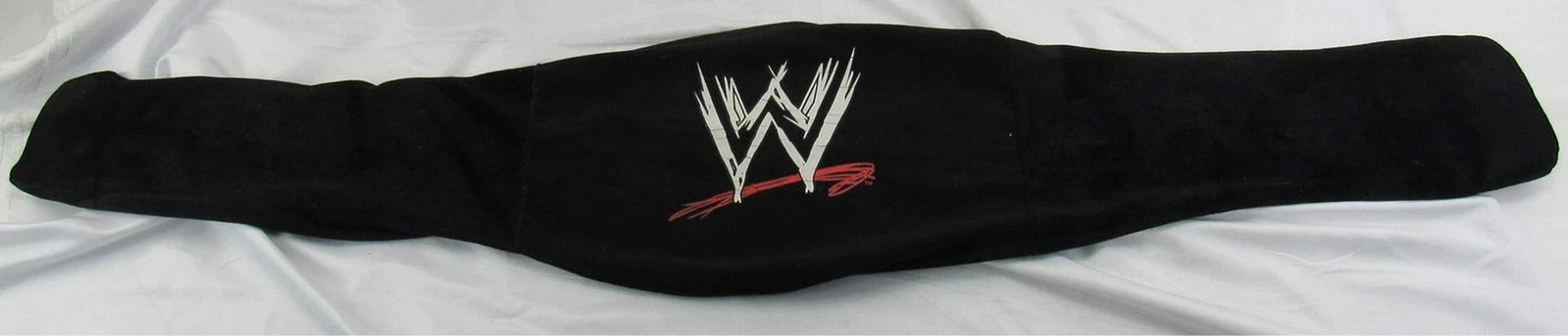 John Cena Signed WWE United States Championship Replica JSA - 7