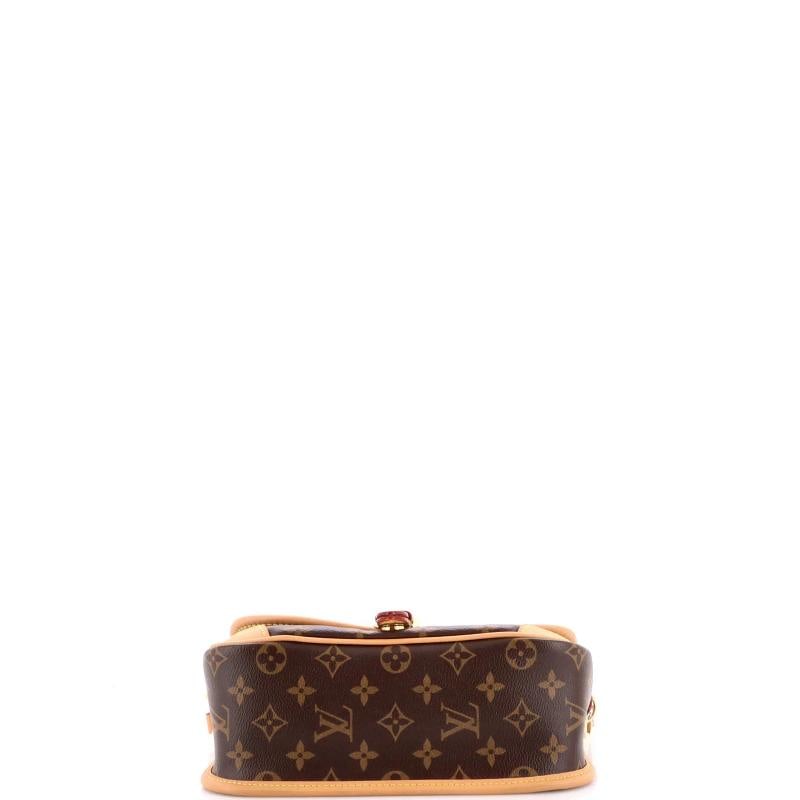 Louis Vuitton Diane NM Handbag Monogram Canvas with Shearling - 4