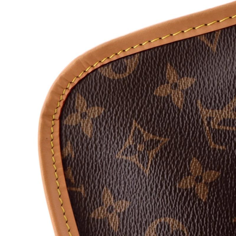 Louis Vuitton Diane NM Handbag Monogram Canvas with Shearling - 6