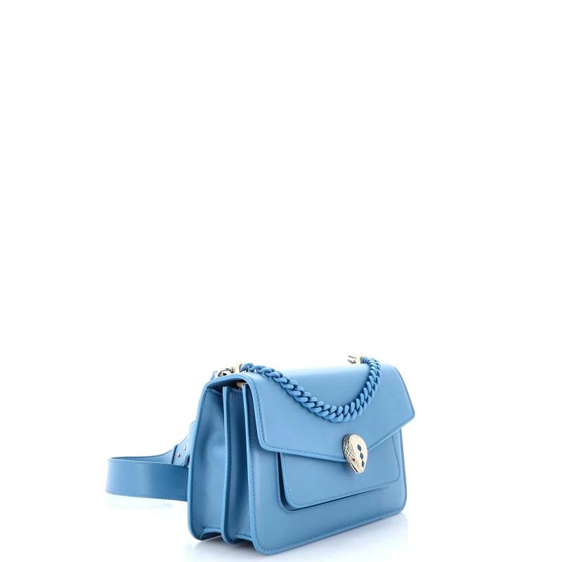 Bvlgari Serpenti Forever Maxi Chain Crossbody Bag Leather Medium - 3