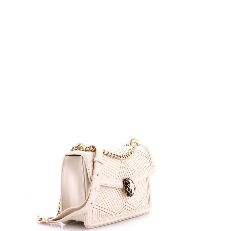 Bvlgari Serpenti Diamond Blast Shoulder Bag Quilted Leather Small - 2