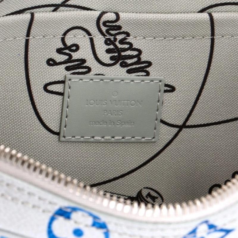 Louis Vuitton Nil NM Messenger Bag Limited Edition Night Monogram Canvas - 7