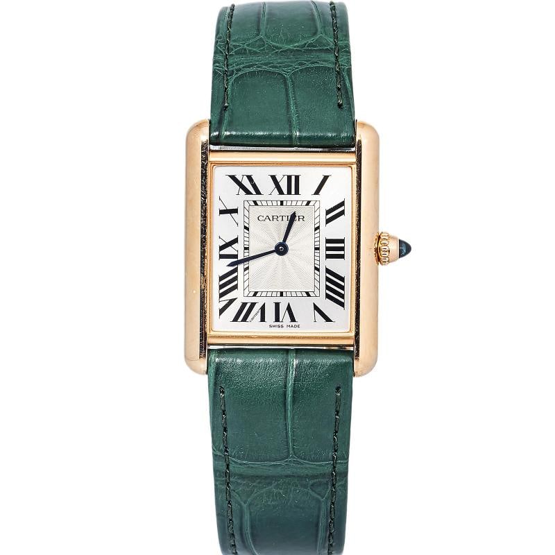 Cartier Tank Louis 3816 WGTA0011 18k Rose Gold White Dial Manual Watch 25.5MM: Case Size 25.5mm Wrist Fit 7.5 inches Box No Papers No Condition Ã¢â‚¬â€ Used - Good Full Specifications Brand Cartier Customized No Serial # 381xxxxxxxxxx