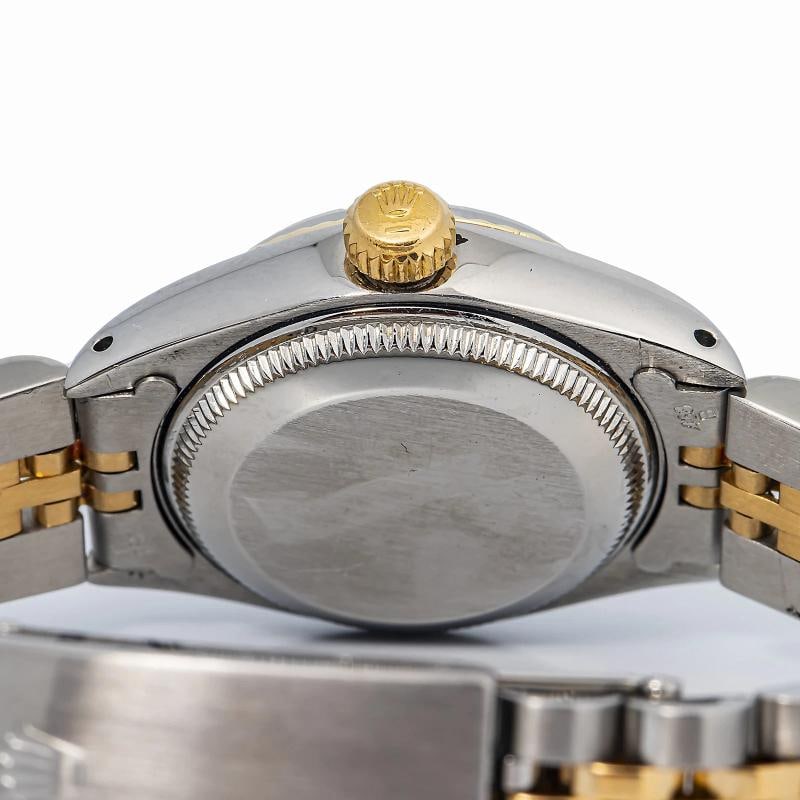 Rolex Date 6917 Jubilee YG Two Tone Champagne Dial Auto Women Watch 26mm - 6