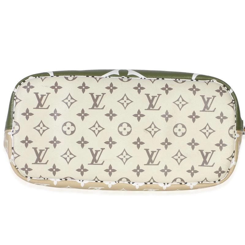 Louis Vuitton Kaki Monogram Giant Neverfull MM - 8
