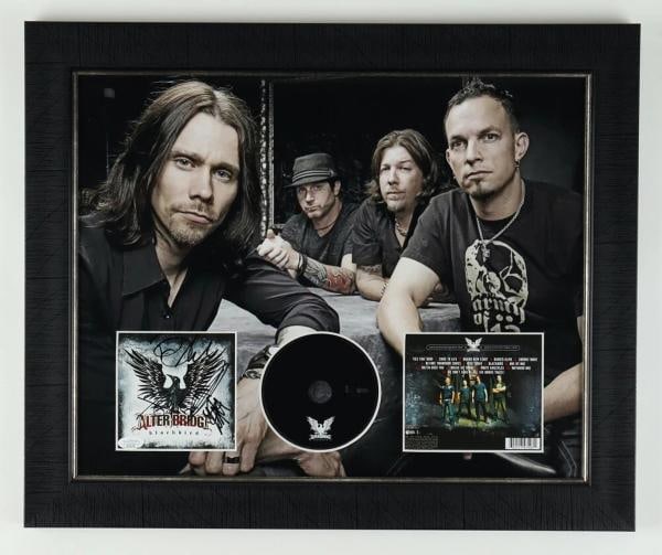 ALTER BRIDGE Signed CD Custom Framed JSA COA BLACKBIRD ALL Members KENNEDY +3: Industry: Music,Signed: Yes,Autograph Authentication: James Spence (JSA),Object Type: CD & Booklet,Original/Reproduction: Original,Country of Origin: United States