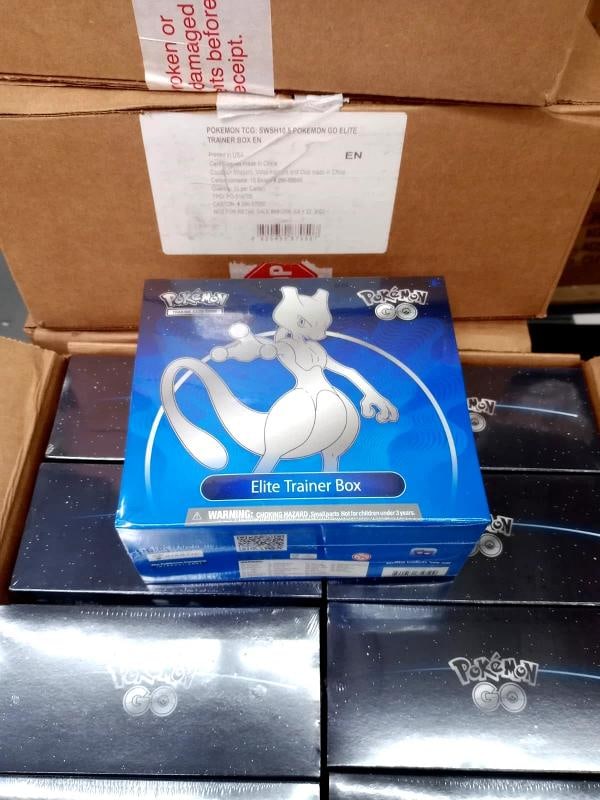 10x Pokemon Go TCG ETB Elite Trainer Box in Case - 5