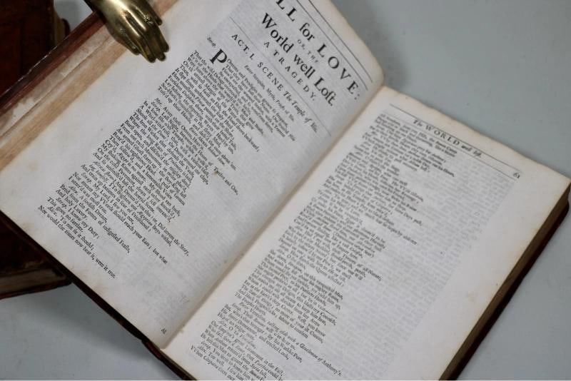 John Dryden / The Comedies Tragedies and Operas 1st Edition 1701 - 17