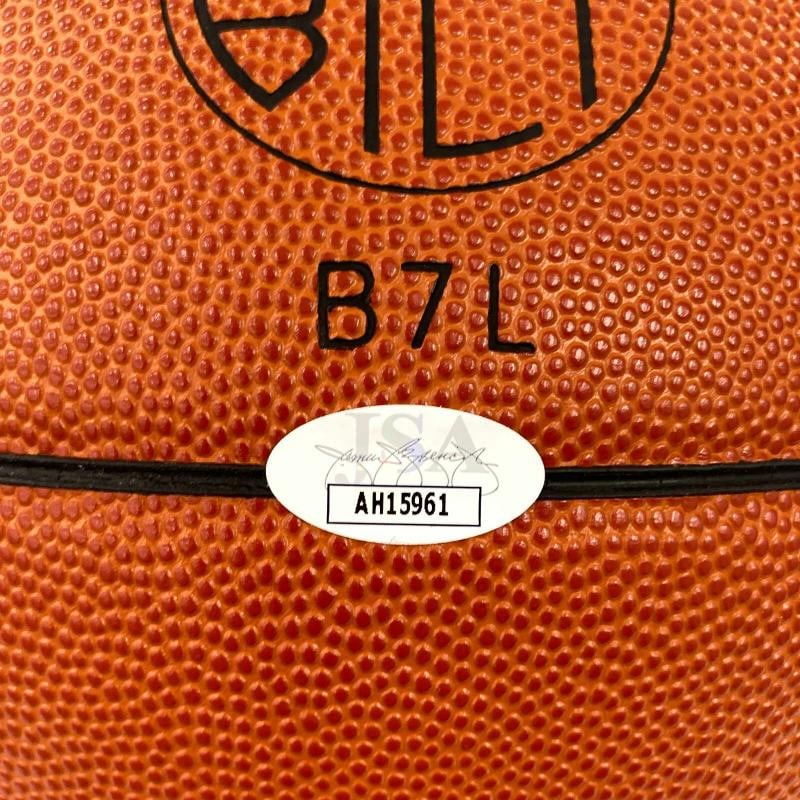 Magic Johnson Signed Official 1992 Olympics Game Basketball Dream Team JSA COA - 7