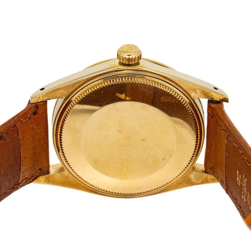 Rolex Oyster Perpetual Date 1512 Zephyr Champagne Dial Auto Men's Watch 34mm - 5