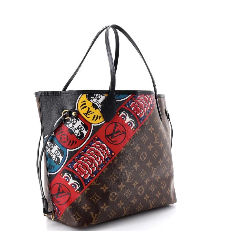 Louis Vuitton Neverfull NM Tote Limited Edition Kabuki Monogram Canvas MM - 2