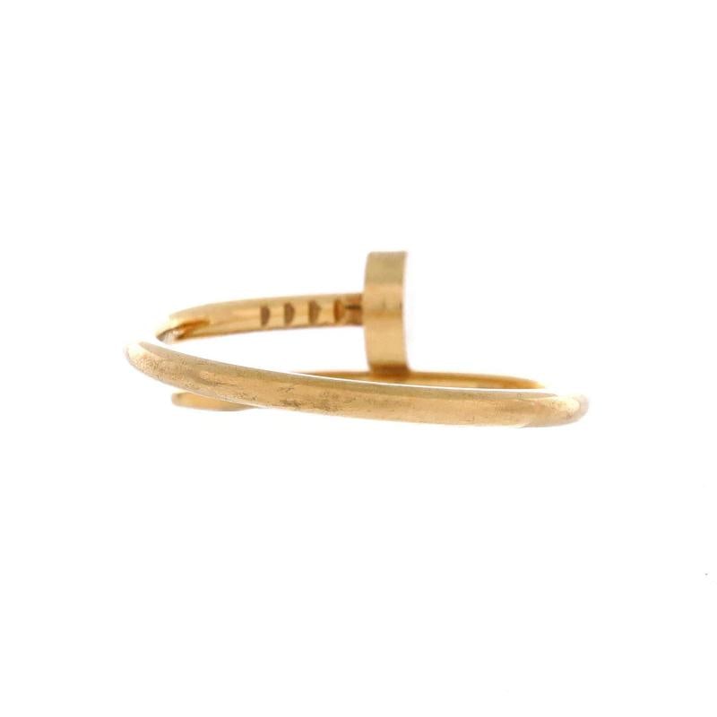 Cartier Juste un Clou Ring 18K Yellow Gold Small - 3