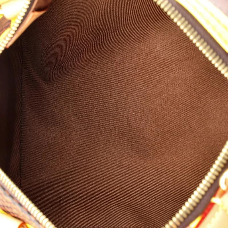 Louis Vuitton Speedy Bandouliere Bag Damier Pop 25 - 5