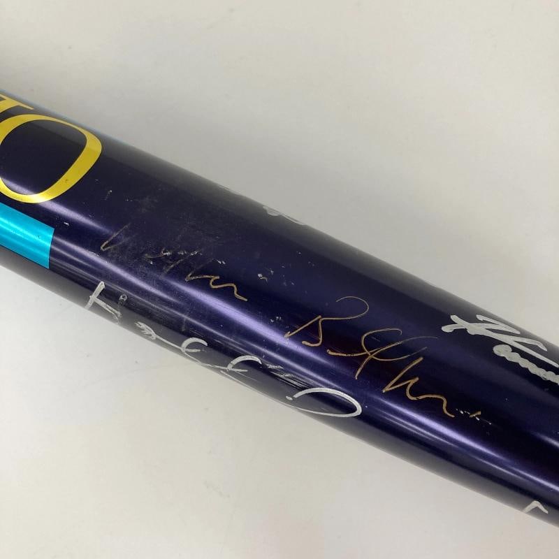 Michael Jordan 1993 Michael Jordan's Air Force Team Signed Baseball Bat Beckett - 8