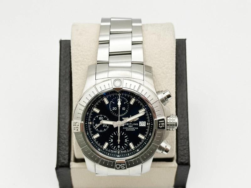 Breitling Avenger Chronograph 43 A13385 Stainless Steel Box Paper - 2