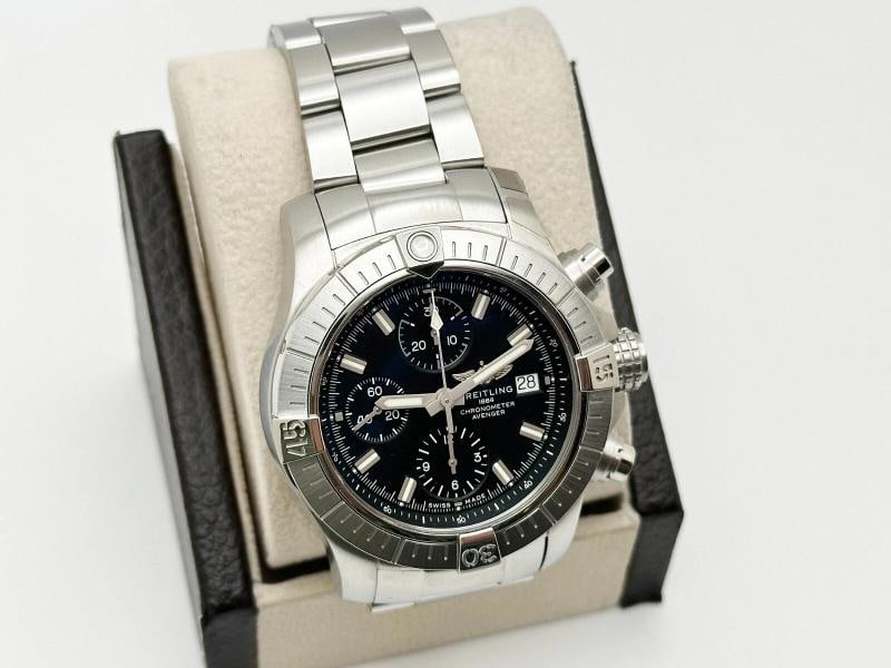 Breitling Avenger Chronograph 43 A13385 Stainless Steel Box Paper - 4
