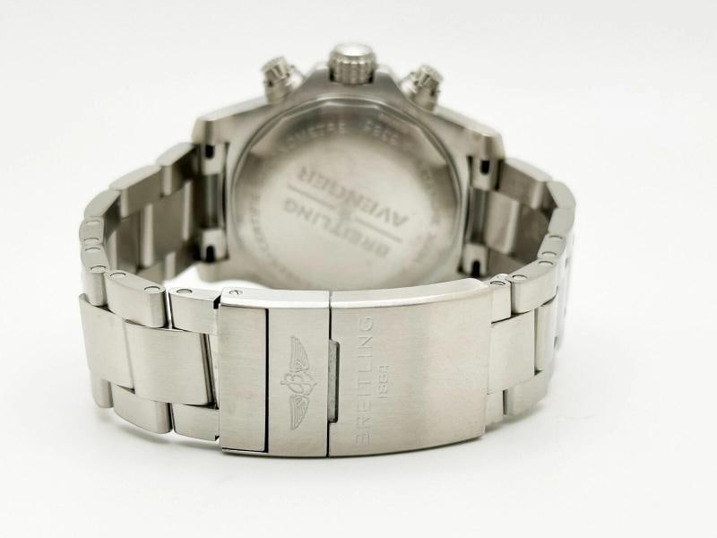 Breitling Avenger Chronograph 43 A13385 Stainless Steel Box Paper - 6
