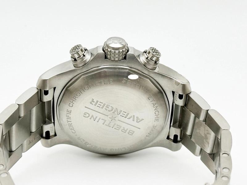 Breitling Avenger Chronograph 43 A13385 Stainless Steel Box Paper - 7