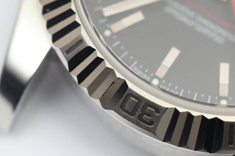 2007 ROLEX DATEJUST 116264 36MM BLACK TURN-O-GRAPH 18K GOLD STEEL OYSTER WATCH - 12