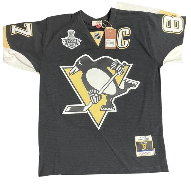 Sidney Crosby Pittsburgh Penguins Signed Auto Mitchell & Ness Jersey NW Beckett - 3