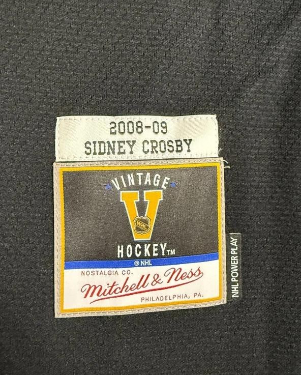 Sidney Crosby Pittsburgh Penguins Signed Auto Mitchell & Ness Jersey NW Beckett - 5
