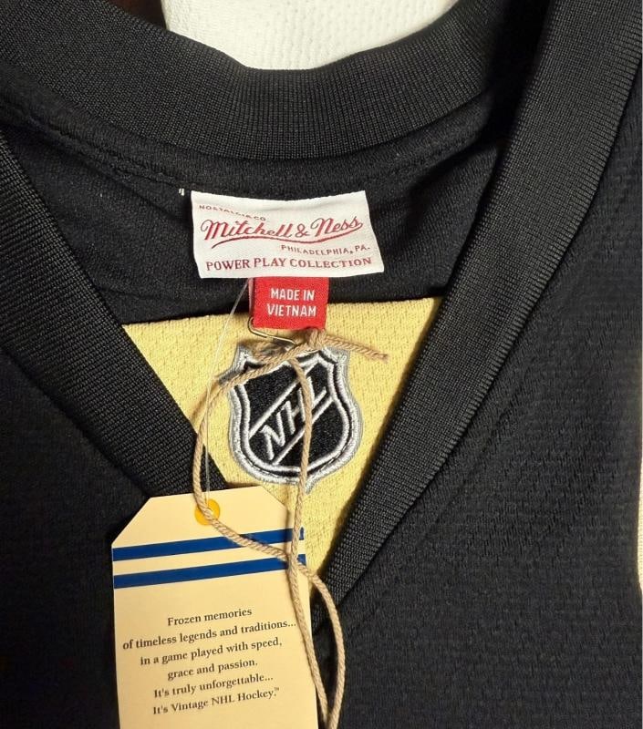 Sidney Crosby Pittsburgh Penguins Signed Auto Mitchell & Ness Jersey NW Beckett - 6