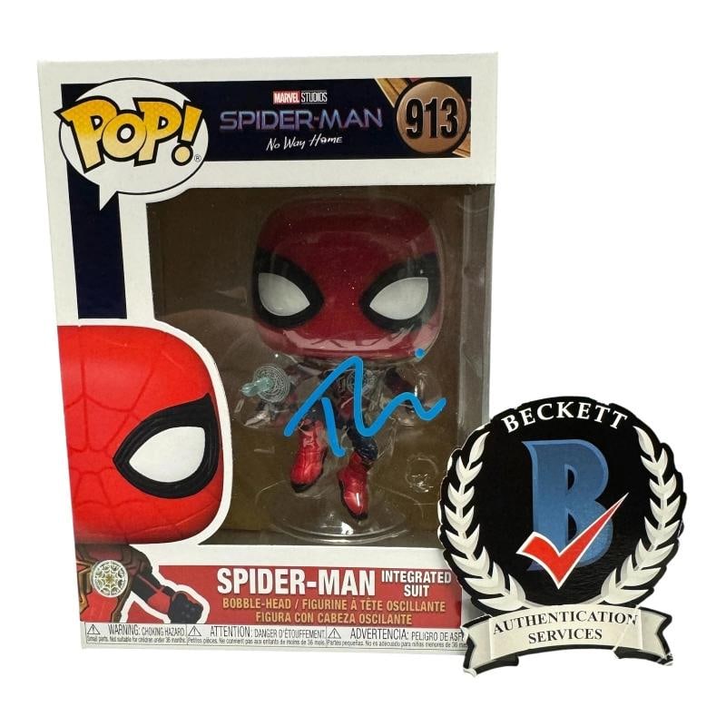 Tobey Maguire Signed Autograph Spider-Man No Way Home Funko Pop 913 Beckett BAS: Personalize: No,Industry: Movies,Movie: Spider-Man: No Way Home,Signed by: Tobey Maguire,Signed: Yes,Autograph Authentication: Beckett,Original/Reproduction: Original,Country of Origin: United States