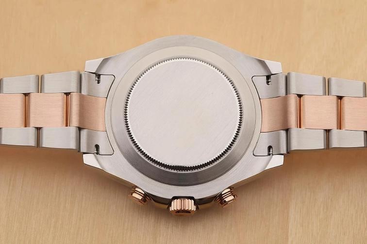 2017 CARD ROLEX YACHT-MASTER II 116681 18K ROSE GOLD STEEL BLUE WHITE 44MM WATCH - 10