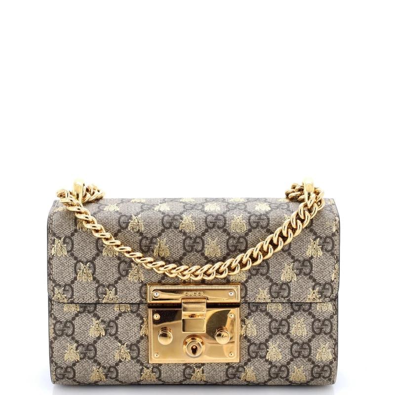 Gucci Padlock Shoulder Bag Printed GG Coated Canvas Small (1 of 6)