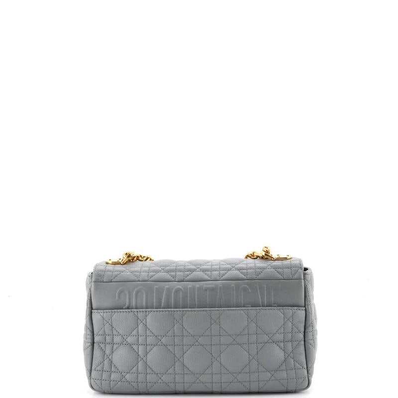 Christian Dior Caro Bag Cannage Quilt Calfskin New Medium - 3