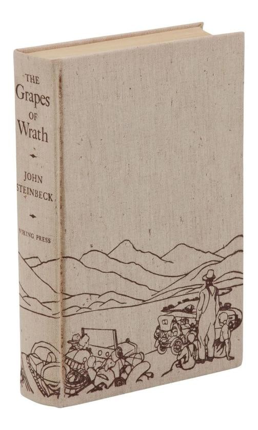 The Grapes of Wrath ~ by JOHN STEINBECK ~ First Edition ~ 1st Printing 1939 - 3