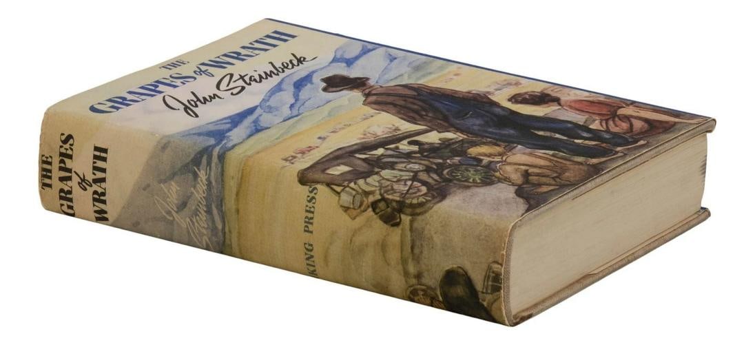 The Grapes of Wrath ~ by JOHN STEINBECK ~ First Edition ~ 1st Printing 1939 - 5