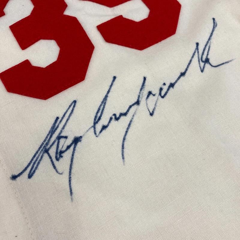 Roy Campanella Signed Brooklyn Dodgers Authentic Game Model Jersey With JSA COA - 4