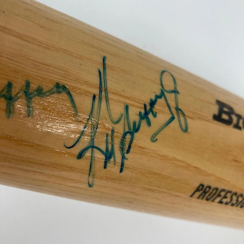 Ken Griffey Jr. & Ken Griffey Sr. Signed Rawlings Baseball Bat JSA COA - 5