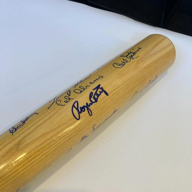 Sandy Koufax Brooklyn Dodgers Legends Signed Cooperstown Baseball Bat JSA - 9