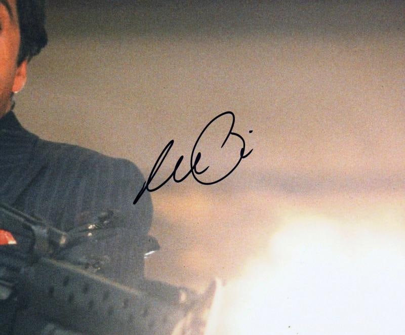 Al Pacino Scarface Authentic Signed 16x20 Horizontal Shooting Photo BAS 4 - 2