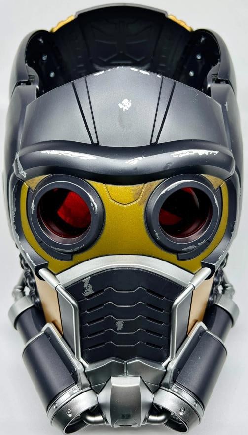 Marvel Legends Star Lord Chris Pratt Signed Helmet Beckett Witnessed - 10