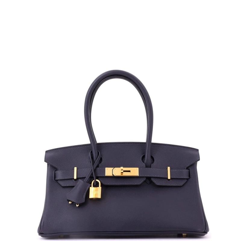 Hermes Shoulder Light Birkin Bag Evercolor 29: Accessories: Lock, Clochette, Dust Bag, Keys Measurements: Height 8", Width 11.5", Depth 7". Condition: Pre-owned - Excellent,Brand: Hermes,Exterior Material: Leather,Style: Shoulder Bags,Exterior Col