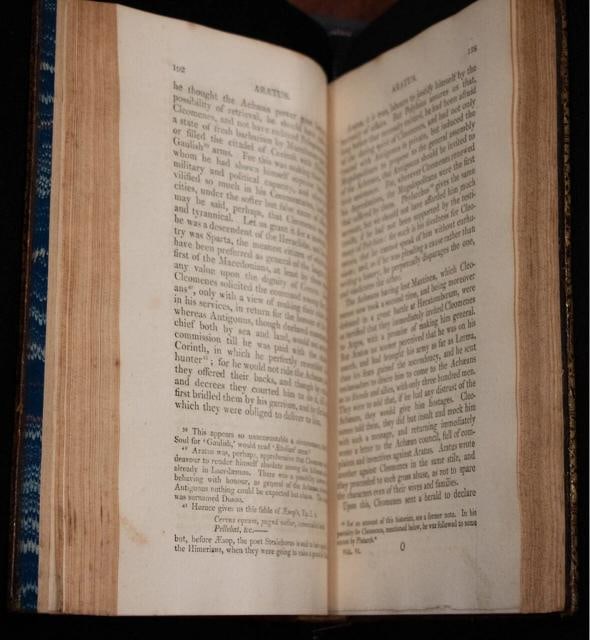 1813 Plutarch's Lives Fine Leather Bindings Great Condition - 15