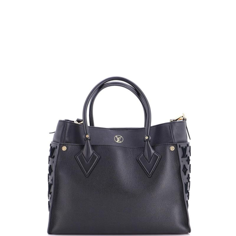Louis Vuitton On My Side Tote Monogram Tuffetage Leather MM - 3