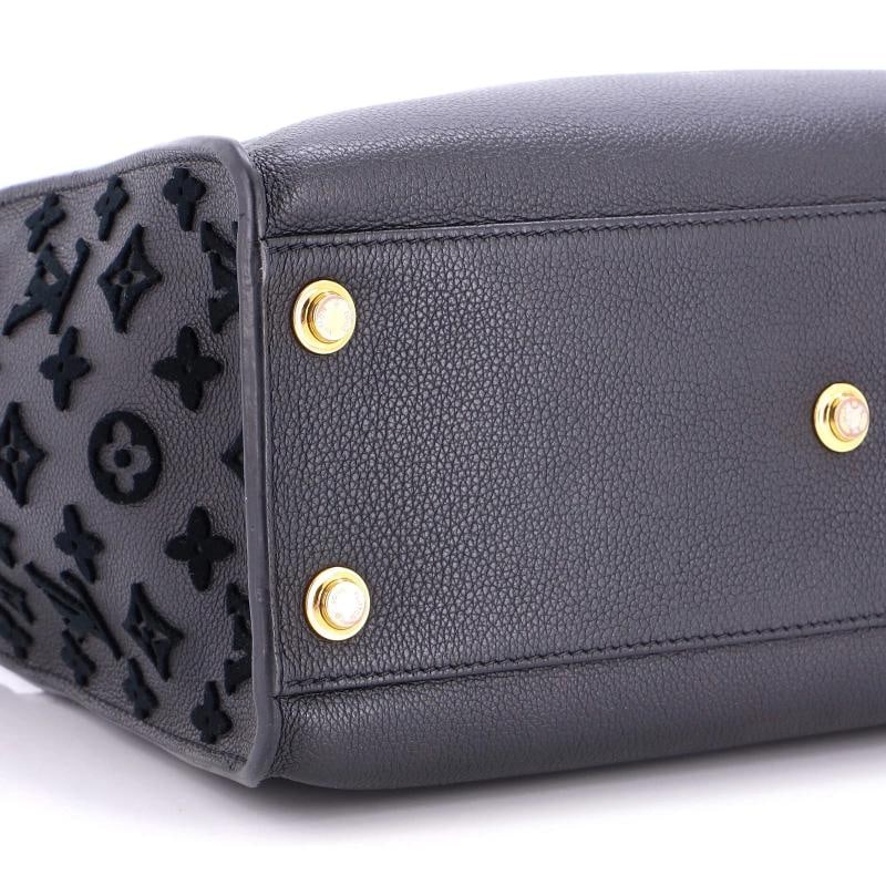 Louis Vuitton On My Side Tote Monogram Tuffetage Leather MM - 6