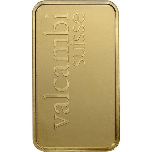 50 gram Gold Bar - Valcambi Suisse - 999.9 Fine in Sealed Assay - 4