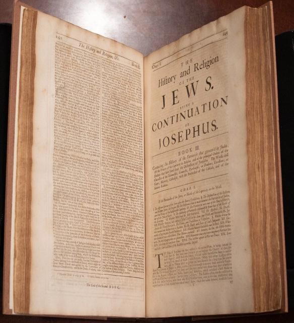 Thomas Taylor Mr Basnage / The History of the Jews 1st Edition 1708 - 10