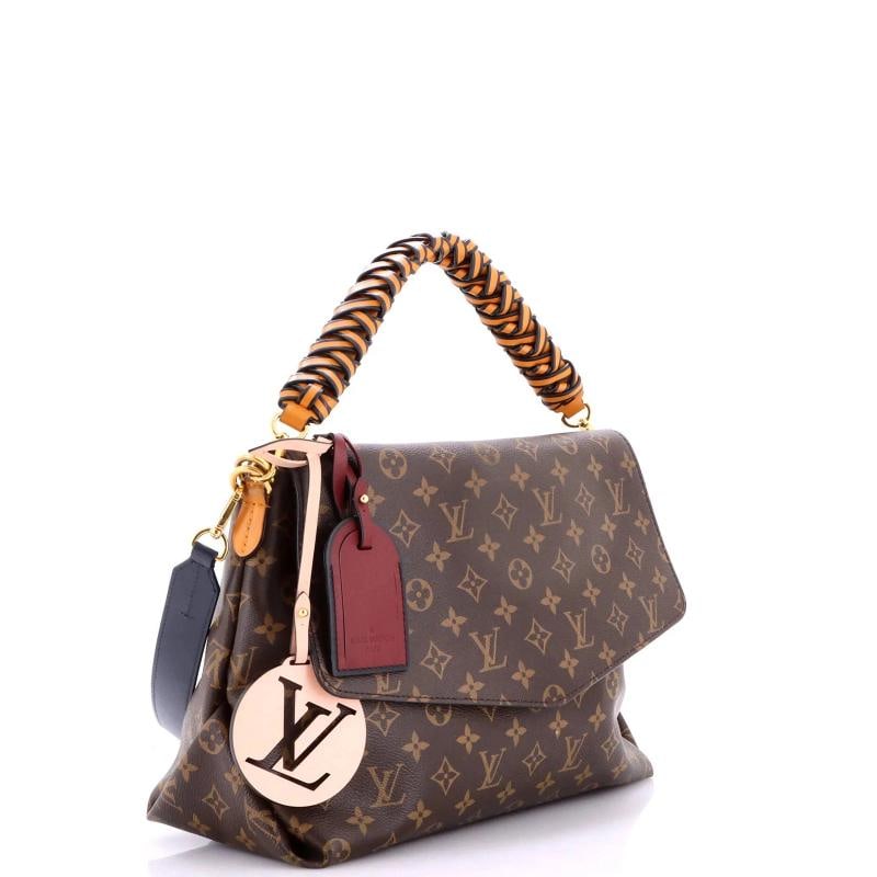 Louis Vuitton Braided Handle Beaubourg Handbag Monogram Canvas MM - 2