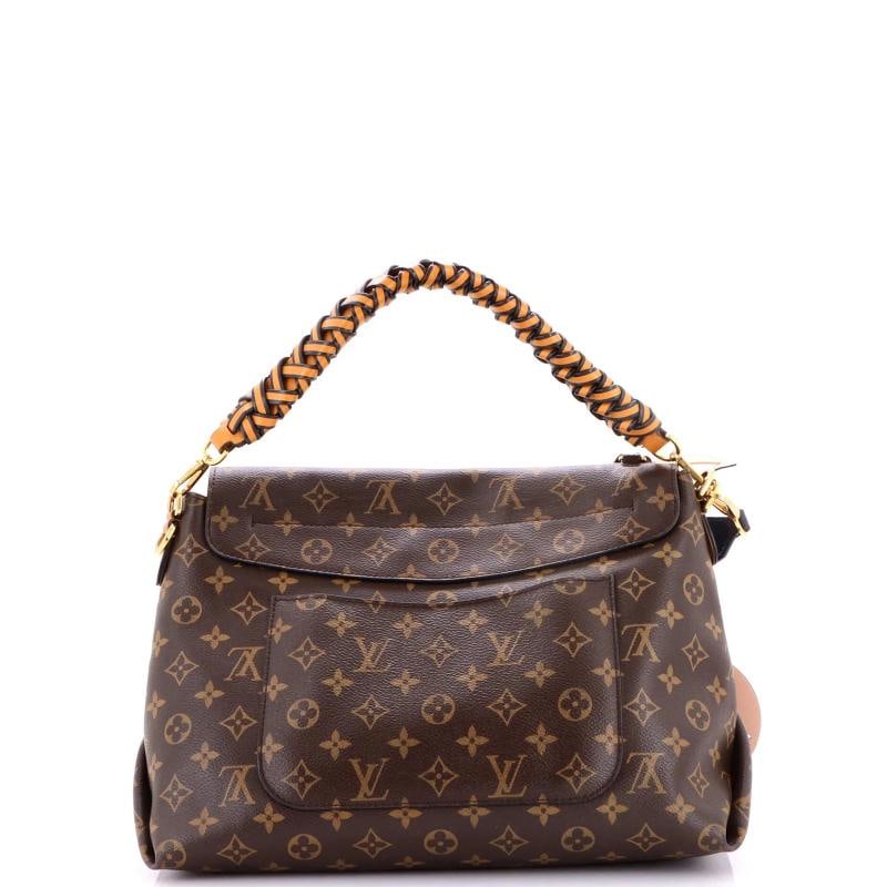Louis Vuitton Braided Handle Beaubourg Handbag Monogram Canvas MM - 3