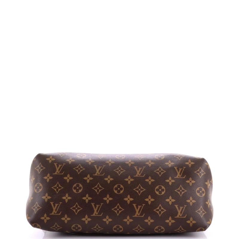 Louis Vuitton Braided Handle Beaubourg Handbag Monogram Canvas MM - 4