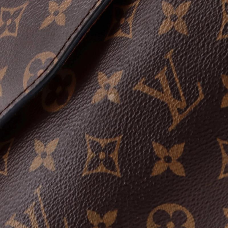 Louis Vuitton Braided Handle Beaubourg Handbag Monogram Canvas MM - 7